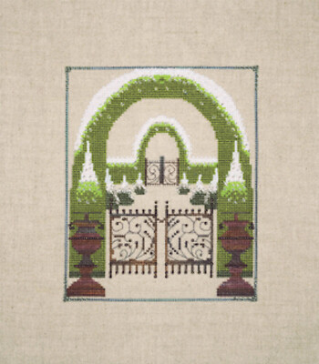 Cross Stitch Chart / Pattern Nora Corbett Sleeping Snow Garden #NC309