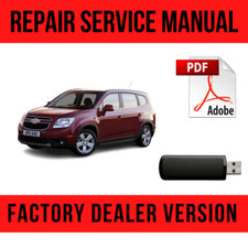 Chevrolet Orlando 2010 2011 2012 2013 2014 Factory Repair Manual Usb Chevy