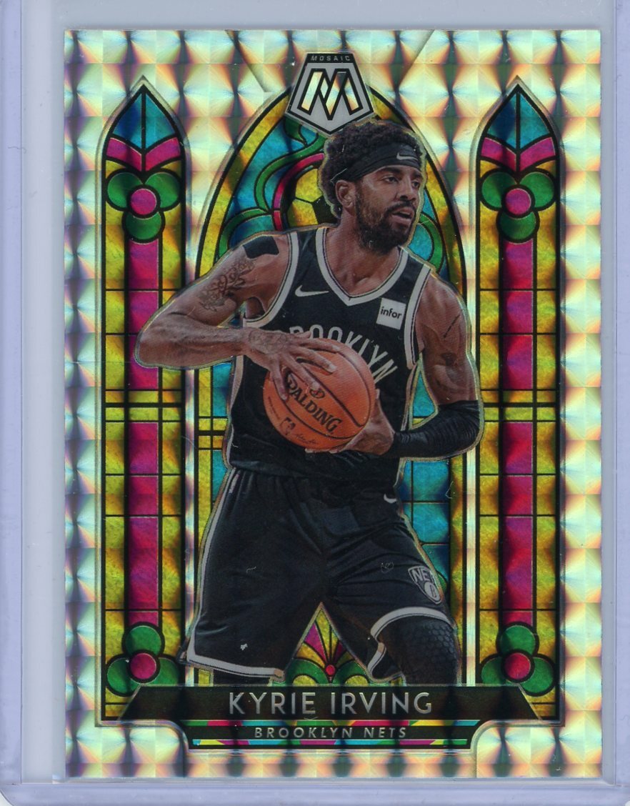 カイリー・アービング 2019/20 Panini Mosaic Basketball Stained Glass #6 Kyrie