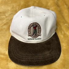 Bellsouth Senior Classic Golf Hat Cap Mens One Size White Adjustable Adult