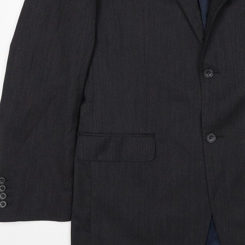 Samuel Windsor Mens Grey Wool Blend Suit Jacket Size L Reg - Picture 12 of 12