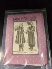 Folkwear Sewing Pattern 118 Tibetan Panel Coat GUC 1982
