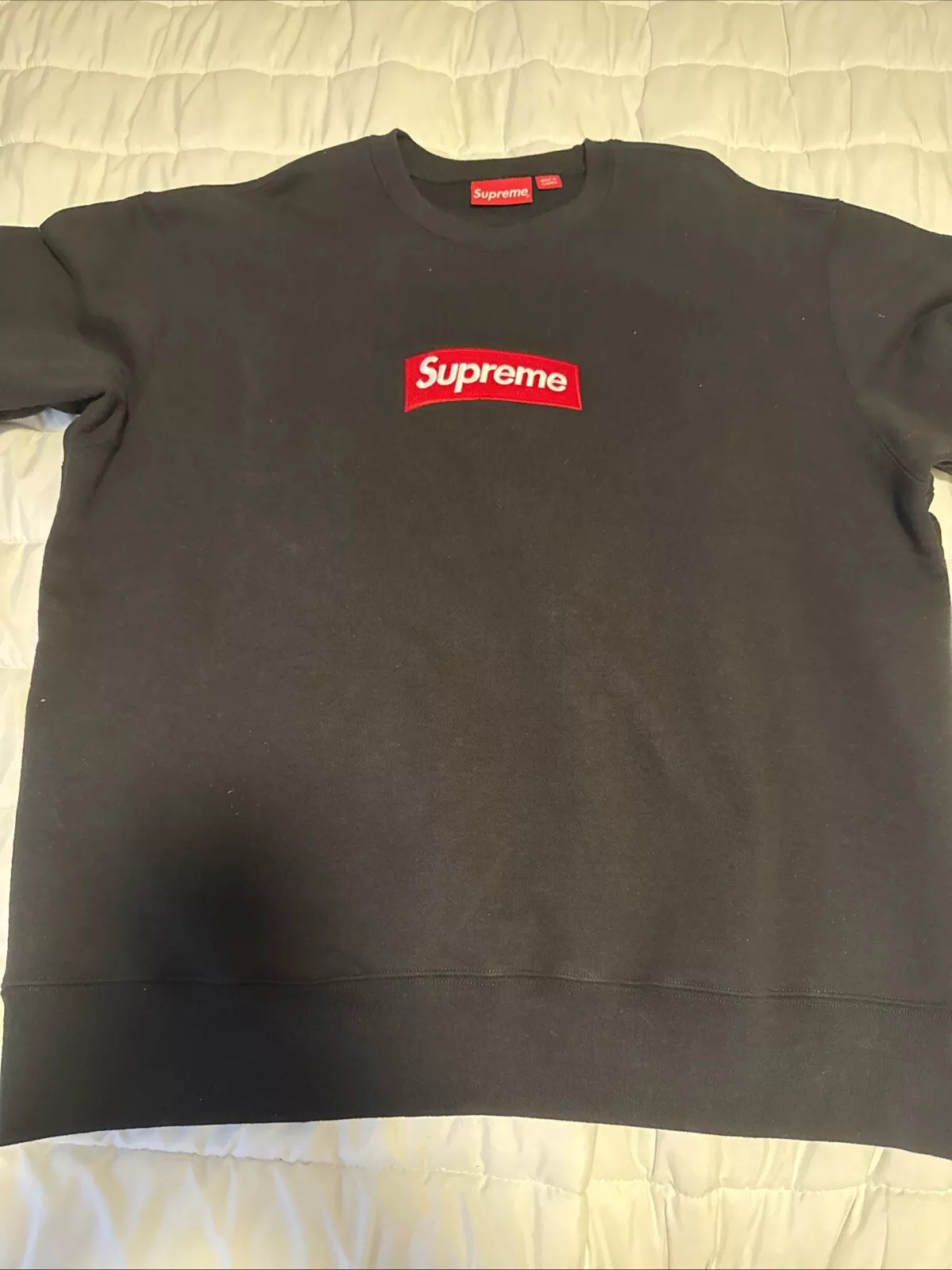 Logo Supreme Box taille L col rond FW22