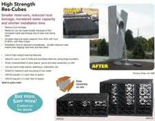 Eco-Blox-Water Matrix box Pond less waterfall 16"x27x9.5 x2 pcs Same size HSC22