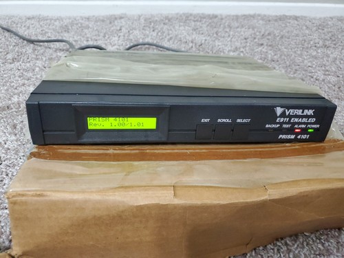 Verilink Prism 4101 Terminal Interface E911 Enabled Working