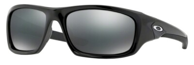 Oakley Valve Men's 60mm Sunglasses - Polished Black/Black Mirror
