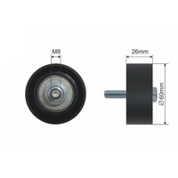 NTY Umlenk-/FüHrungsrolle Keilrippenriemen FüR CitroëN C2 Jm_ 1.1 1.4 C3 I Fc_