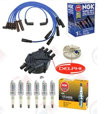 DELPHI Tune Up Kit w/ NGK Platinum Plugs for 1998-2005 Chevrolet GMC 4.3L V6