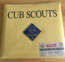 Cub Scouts Boy Scouts Of America NEW Scrapbook 2005 Shrinkwrapped 12x13"