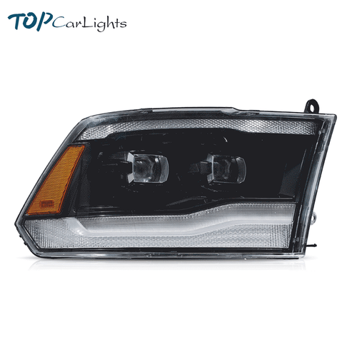 VLAND LED Dual Projector Headlights 2009-2018 For Dodge RAM 1500 2500 3500 - Foto 2 di 16