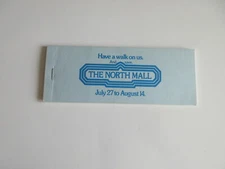 THE NORTH MALL 1972 COUPN BOOK TORONTO CANADA vintage BROCHURE 1972