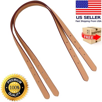 For Louis Vuitton Vachetta Leather Strap Replacement Bucket PM Petit Adjustable