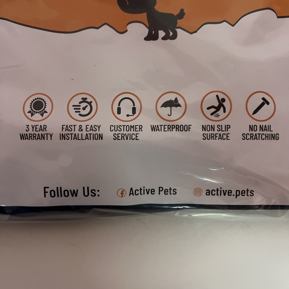 Active Pets Front Seat Cover in Black New in Package black waterproof