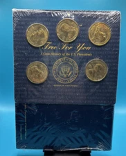 SEALED - Reader’s Digest A Coin History of the U.S. Presidents w/ 5 Solid Brass