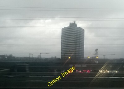 Photo 6x4 Crossing the North Circular Road, wet winter evening Wembley  c2014