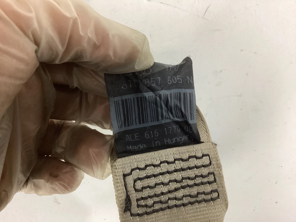 Retractor cinturón seguridad trasero derecho audi a4 2009-2012 8t0857805n fabricante de equipos originales Foto 4 de 4