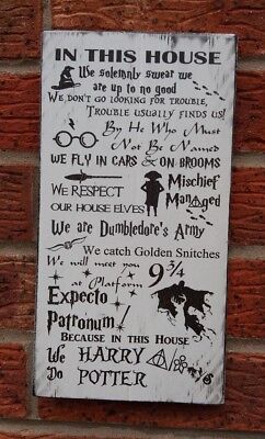 Frasi Di Natale Harry Potter.In Questa Sede Non Si Solennemente Harry Potter Citazioni Frasi Insegna Placca Wall Art Ebay