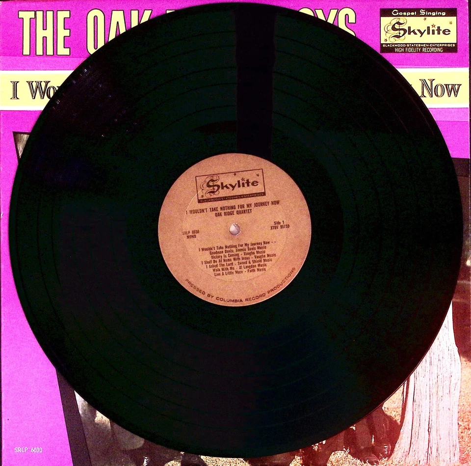 THE OAK RIDGE BOYS I WOULDN'T TAKE NOTHING FOR MY JOURNEY NOW EX VINYL LP 218-92 Foto 3 de 4