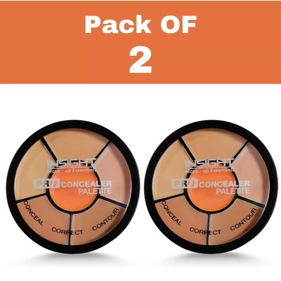 2 X Insight Cosmetics Pro Concealer Palette-Concealer - Long Lasting - 15gm