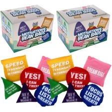 12 Motivational Bean Bags Throwing Catching Sport PE Playground Juggling Beanbag