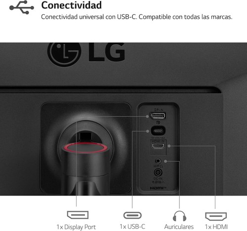 LG 34 inch Gaming Monitor Black UltraGear 75Hz 5ms HDMI Display Port - Picture 20 of 24