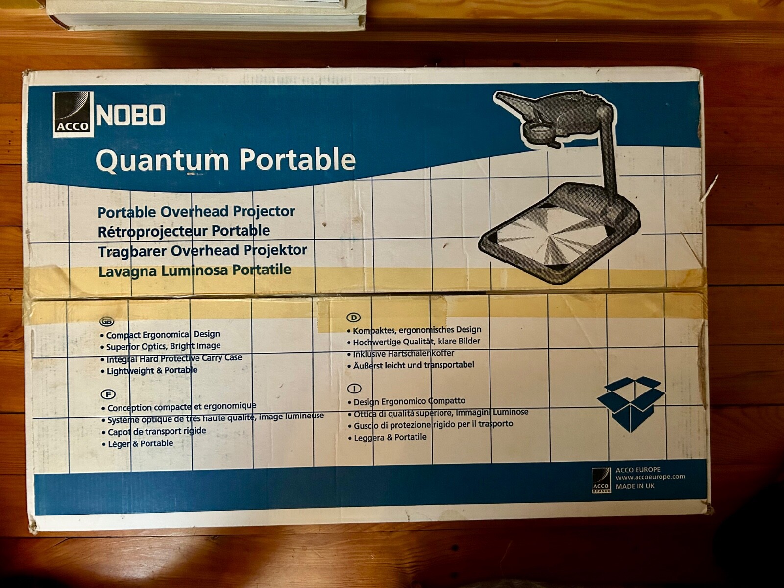 Retroprojecteur portable NOBO Quantum 4013M appareil de projection transparents