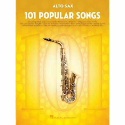 Hal Leonard - 101 Popular Songs For Alto Saxophone