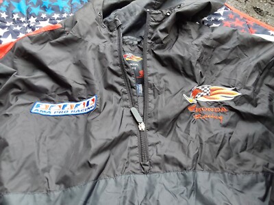 HONDA RACING バイクジャケット L Vintage 90s Honda Racing Motul Performance Racing Honda Rally