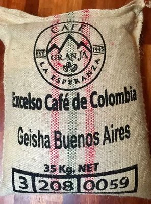 GEISHA COLOMBIA LA ESPERANZA GRANJA GEISHA Colombia La Esperanza Coffee Beans Medium Roasted 10 / 1 Pound Bags