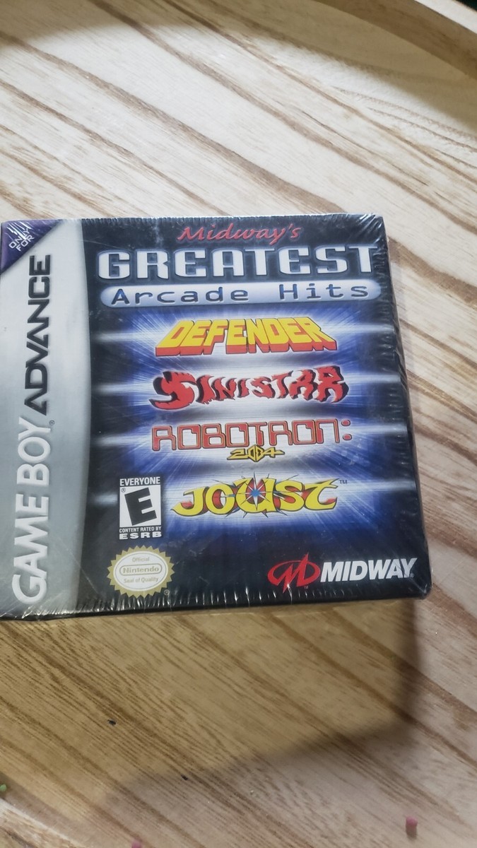 Midway''s Greatest Arcade Hits GBA Brand New Factory Sealed US