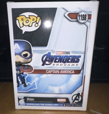 Funko Pop Marvel Avengers End Game Captain America 1198 Volcano X