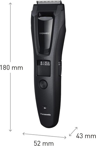 Panasonic ER-GB62 Tagliacapelli, Barba e Corpo Elettrico Senza Fili Bagnato e Secco per Uomo - Foto 5 di 10