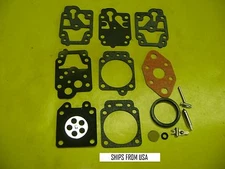 K20-WYL CARBURETOR REPAIR KIT FOR WALBRO CARBS WYL-240-1 WYL-242-1 DR136
