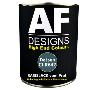 1L Autolack für Datsun CLR642 Night Glow Metallic Spritzfertig