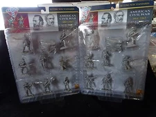 CONTE  ACW  Confederate Army set 1 16 FIGURES Plastic Set#1 MINT in bags