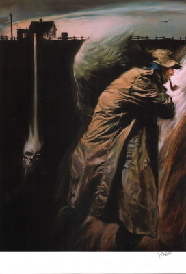 Shane Pierce SIGNED Horror Art Print SKULL / Nomads | eBay
