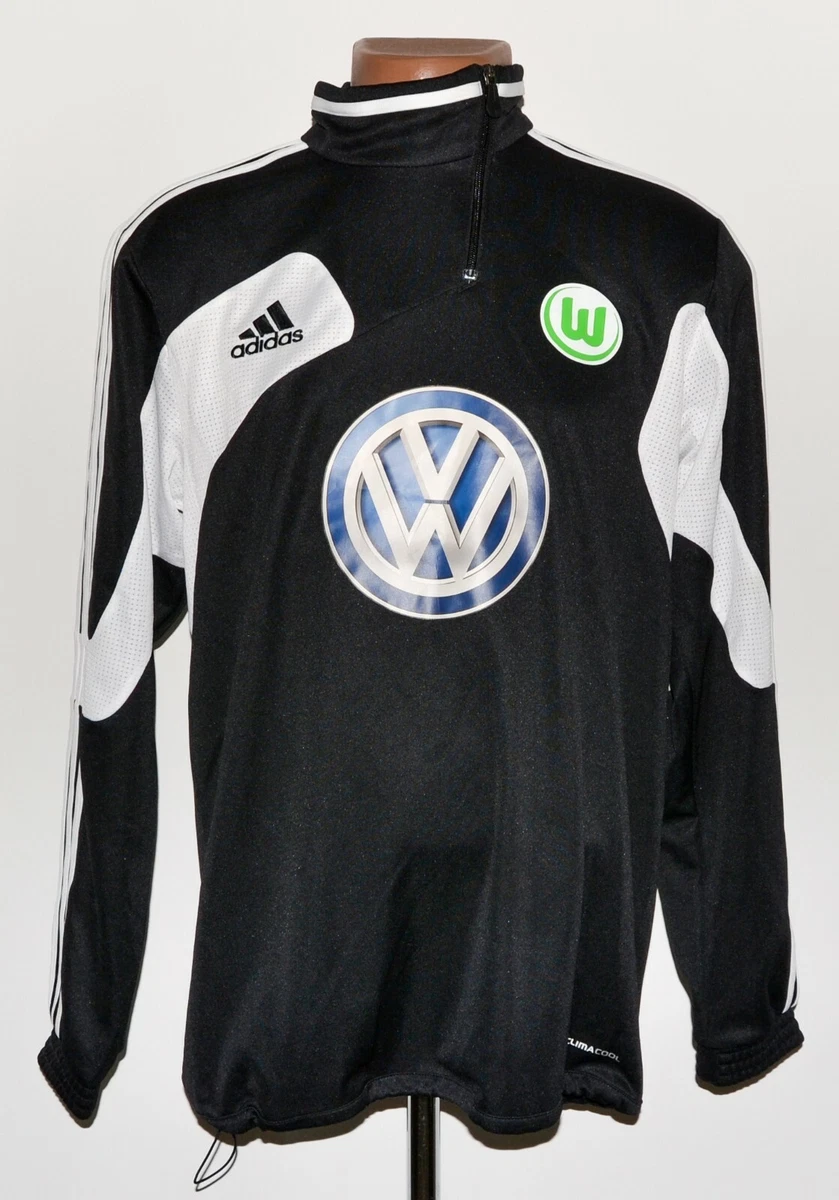 Foulard Fan Wolfsburg – Allemagne, Vert Et Blanc, 140x15cm, Acrylique (excellent état)