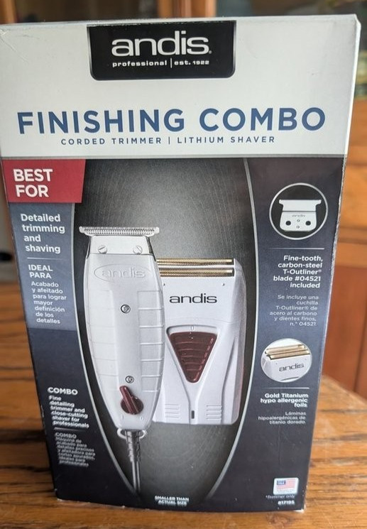 Andis Finishing Combo Professional T-Outliner Trimmer + Pro 