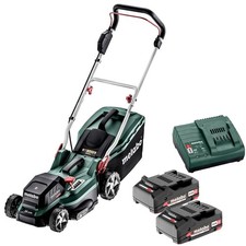 Metabo RM 36-18 LTX BL 36 36V Brushless Lawn Mower 2 x 2.0Ah Battery & Charger