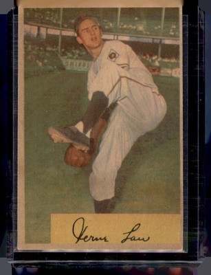1954 Bowman #187 Vernon Law