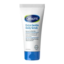 Cetaphil Extra Gentle Daily Scrub Exfoliants with Hydrating Glycerin, 6 oz NEW