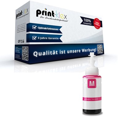 Premium Druckerpatrone für Epson EcoTank ET-2500 Magenta Rot-Easy Print Serie
