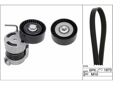 Keilrippenriemensatz für BMW E81 E87 E88 E82 E46 E90 E91 E60 1.6 1.8 2.0 01-15