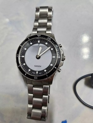 FOSSIL FB-01 Hybrid HR FTW7016 Smartwatch Stainless Silver