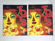 1999 Target Christmas Toy Catalog Nova Robot Wavy Edge vs Standard Barbie Pokémo