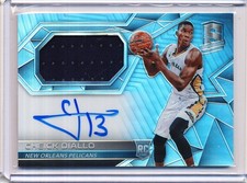 2016/17 PANINI SPECTRA CHEICK DIALLO RC AUTO 071/300