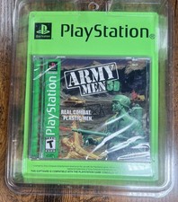 Army Men 3D PlayStation 1 PS1 Greatest Hits New Sealed In Retail Hanger Case