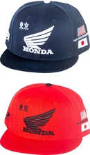 D'Cor Visuals Honda Factory Snapback Hat -  Mens Lid Cap