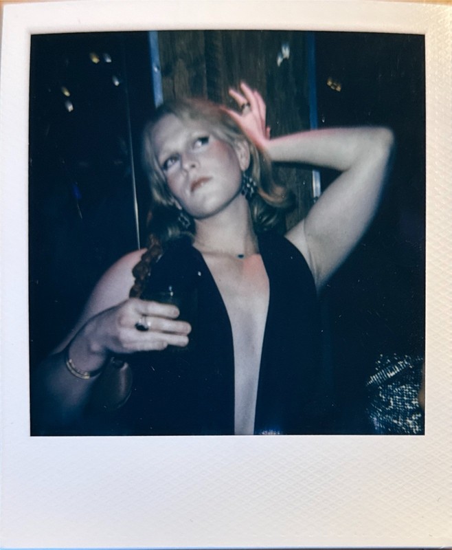Original Polaroid 600 Transvestite Portrait – Queer Art OOAK