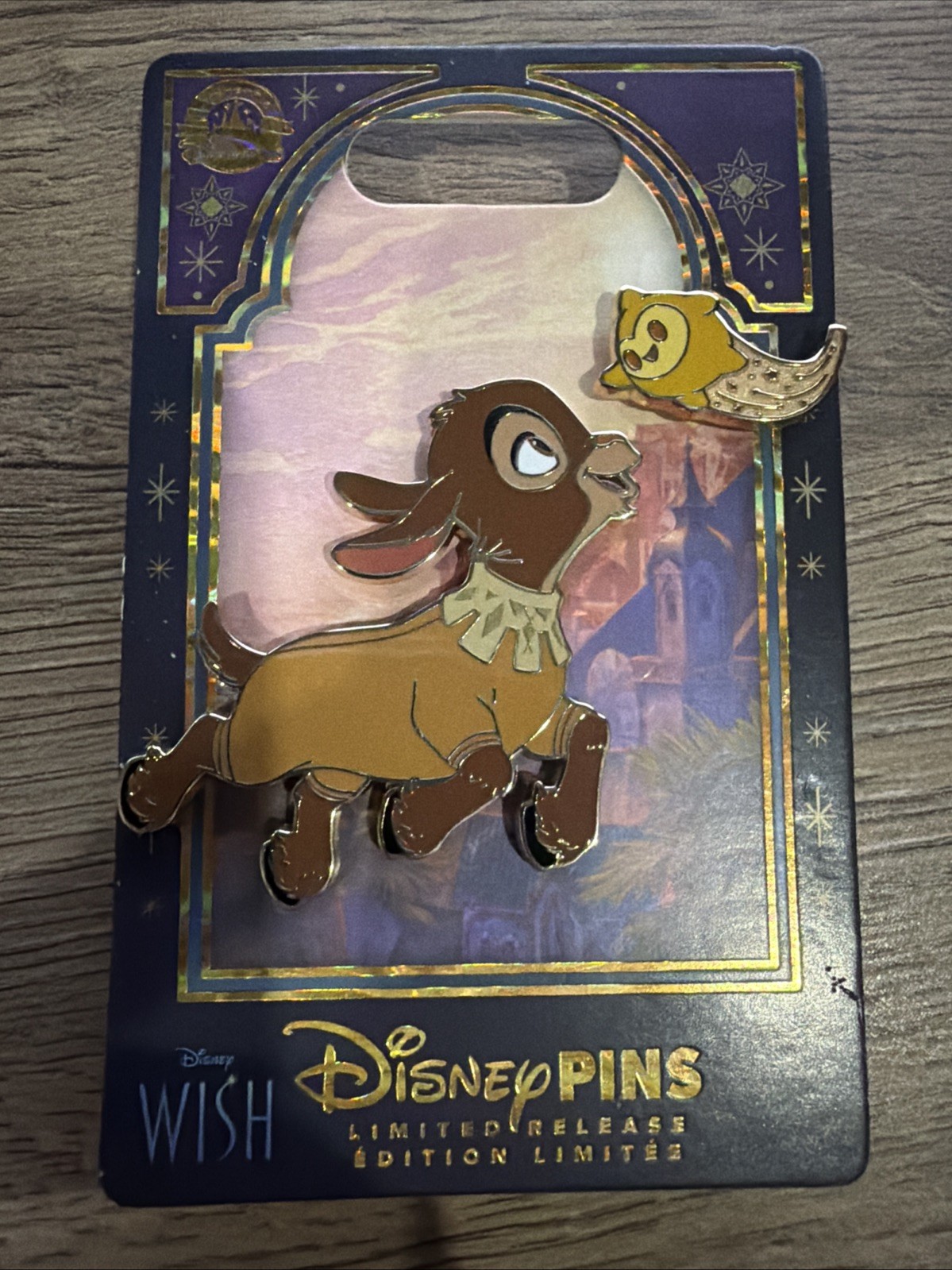Disney Wish Movie Pin Star And Valentino Set 2023 Limited Release New